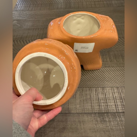 Holiday Time Gingerbread Man Cookie Jar Glazed Earthware - Holiday Decor (NEW) - Picture 8 of 11